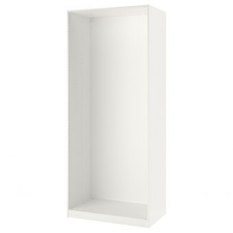 ПАКС Каркас гардероба, белый, 100x58x236 см