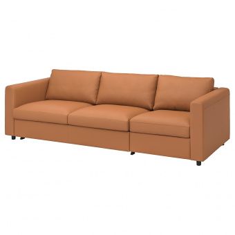 картинка VIMLE ВИМЛЕ 3-местный диван-кровать - Гранн/Бумстад золотисто-коричневый от магазина Wmart