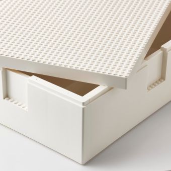картинка БЮГГЛЕК LEGO® контейнер с крышкой, 35x26x12 см от магазина Wmart