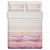 картинка ALPDRABA АЛПДРАБА Пододеяльник и 2 наволочки - розовый/полоска 200x200/50x70 см от магазина Wmart