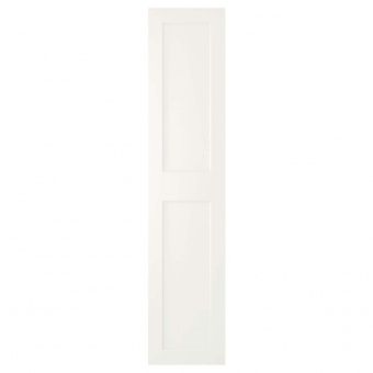ГРИМО Дверь, белый, 50x229 см