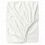 картинка ULLVIDE УЛЛЬВИДЕ Простыня натяжная - белый 90x200 см от магазина Wmart