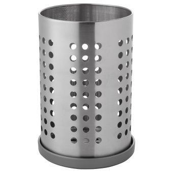 СТЭЛЛА Крышка/поднос, серый, 13 см