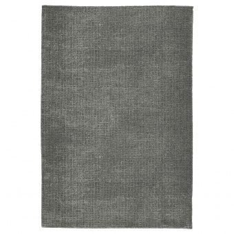 картинка LANGSTED ЛАНГСТЕД Ковер, короткий ворс - светло-серый 133x195 см от магазина Wmart