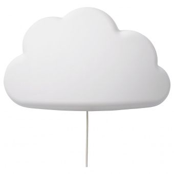 картинка УППЛИСТ Бра, светодиодный, облако белый от магазина Wmart