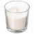 СИНЛИГ Ароматическая свеча в стакане, Сладкая ваниль, естественный, 7.5 см