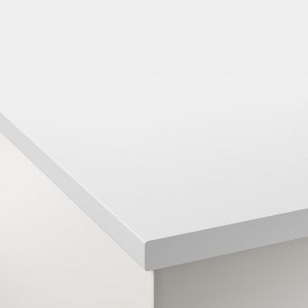 картинка ЛИЛЬТРЭСК Столешница, белый, ламинат, 186x2.8 см от магазина Wmart