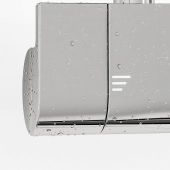 ВАЛЛАМОССЕ Термостатическ смеситель/душ/ванная, хромированный, 150 мм