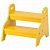 картинка ТРУГЕН Детский табурет-лестница, желтый, 40x38x33 см от магазина Wmart
