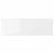 картинка РИНГУЛЬТ Фронтальная панель ящика, глянцевый белый, 60x20 см от магазина Wmart