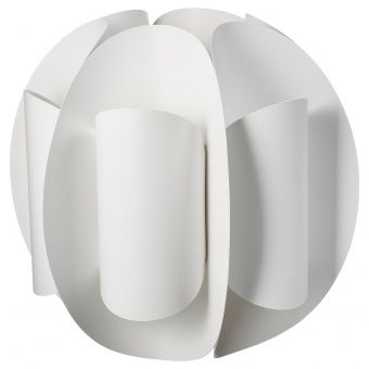 картинка TRUBBNATE ТРЮББНАТЕ Абажур для подвесн светильника - белый 38 см от магазина Wmart