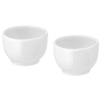 картинка IKEA 365+ ИКЕА/365+ Миска/подставка д/яйца - с округлыми стенками белый 5 см от магазина Wmart