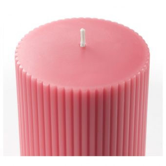 БЛОМДОРФ Формовая свеча, ароматическая, Пион, розовый, 10 см