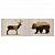 картинка БЬЁРНАМО Картина, 2 шт, Дикие животные II, 30x20 см от магазина Wmart