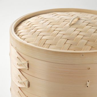 картинка КЛОКРЕН Пароварка, бамбук, 5.0 л от магазина Wmart