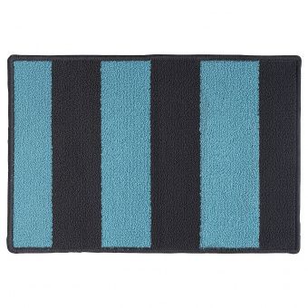 картинка СТАВН Придверный коврик, серый, синий, 40x60 см от магазина Wmart