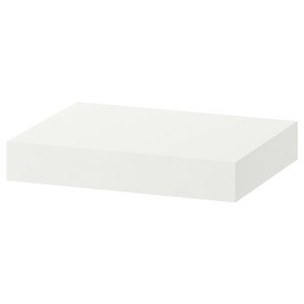 ЛАКК Полка навесная, белый, 30x26 см
