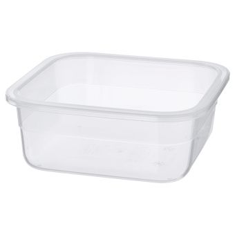 картинка IKEA 365+ ИКЕА/365+ Контейнер для продуктов - четырехугольной формы/пластик 750 мл от магазина Wmart