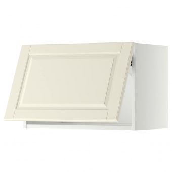 картинка МЕТОД Горизонтальный навесной шкаф, белый, Будбин белый с оттенком, 60x40 см от магазина Wmart