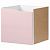 картинка KALLAX КАЛЛАКС Вставка с дверцей - бледно-розовый 33x33 см от магазина Wmart