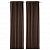 картинка ANNAKAJSA АННАКАЙСА Затемняющие гардины, 2 шт. - коричневый 145x300 см от магазина Wmart