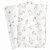 картинка РЁДХАКЕ Муслиновый лоскут, орнамент «кролики/черника», белый, 70x70 см от магазина Wmart