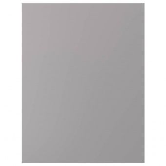 БУДБИН Накладная панель, серый, 62x80 см