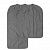 картинка СКУББ Чехол для одежды, 3 штуки, темно-серый от магазина Wmart
