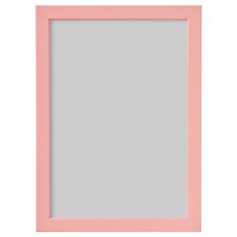 картинка ФИСКБУ Рама, светло-розовый, 21x30 см от магазина Wmart