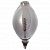 картинка РОЛЛЬСБУ Светодиод E27 140 лм, регулируемая яркость форма воздушного шара, серое стекло, 180 мм от магазина Wmart