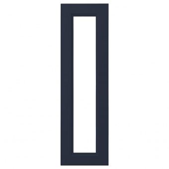 картинка АКСТАД Стеклянная дверь, матовая поверхность синий, 30x100 см от магазина Wmart