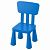картинка МАММУТ Детский стул, д/дома/улицы, синий от магазина Wmart