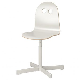 картинка ВАЛЬФРЕД / СИББЕН Детский стул д/письменного стола, белый от магазина Wmart