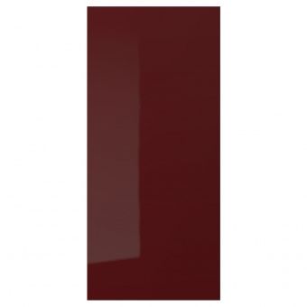 картинка КАЛЛАРП Накладная панель, глянцевый темный красно-коричневый, 39x86 см от магазина Wmart