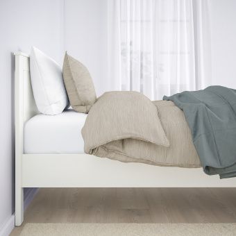 картинка СОНГЕСАНД Каркас кровати, белый, Лурой, 90x200 см от магазина Wmart