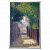 картинка BJÖRKSTA БЬЁРКСТА Картина с рамой - Улица Св. Винсента весной/цвет алюминия 78x118 см от магазина Wmart
