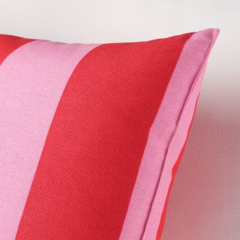 картинка САРАКАЙСА Подушка, розовый/красный, в полоску, 30x58 см от магазина Wmart