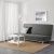 картинка БЕДИНГЕ 3-местный диван-кровать, Шифтебу темно-серый от магазина Wmart