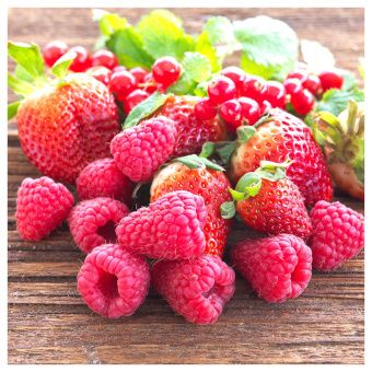 СИНЛИГ Свеча греющая ароматическая, Красные садовые ягоды, красный