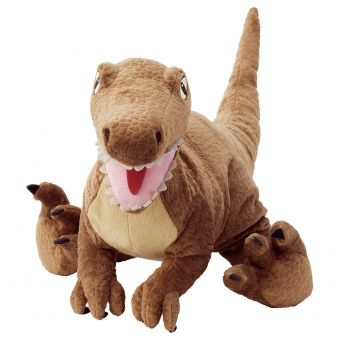 картинка ЙЭТТЕЛИК Мягкая игрушка, динозавр, Велоцираптор, 44 см от магазина Wmart
