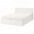 картинка MALM МАЛЬМ Кровать с подъемным механизмом - белый 160x200 см от магазина Wmart