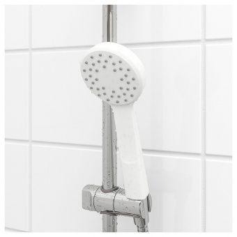 ЛИЛЛЬРЕВЕТ 1-струйный ручной душ, белый