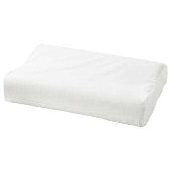 РОЗЕНСКЭРМ Наволочка для эргоном подушки, белый, 33x50 см