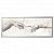 картинка БЬЁРКСТА Картина с рамой, Прикосновение, цвет алюминия, 140x56 см от магазина Wmart