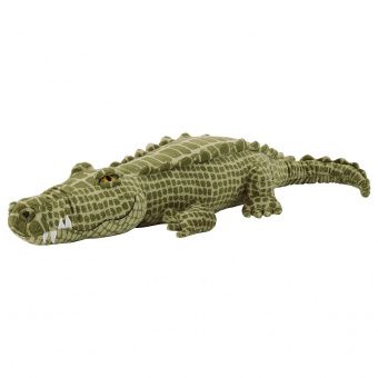 картинка JÄTTEMÄTT ЭТТЕМЭТТ Мягкая игрушка - крокодил/зеленый 80 см от магазина Wmart