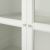 картинка БИЛЛИ / ОКСБЕРГ Стеллаж/панельные/стеклянные двери, белый, стекло, 160x30x202 см от магазина Wmart